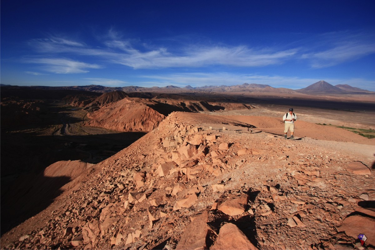 De la tierra a la luna. San Pedro de Atacama.